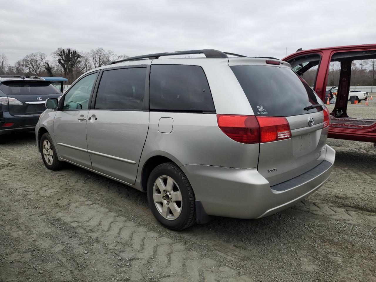 2004 Toyota Sienna VIN 5TDZA22C34S043046 Copart auction photo, side damage thumbnail 2
