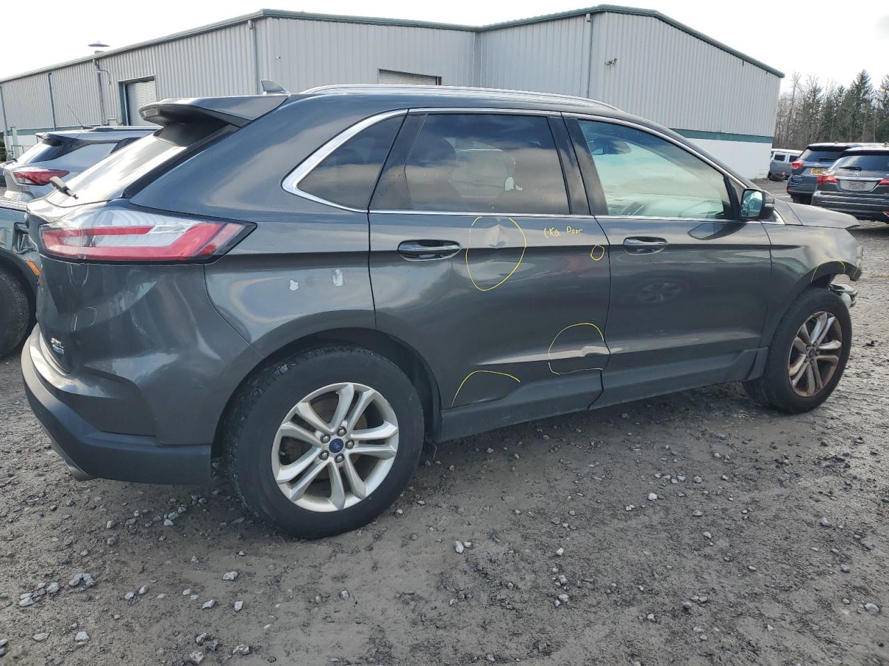 2019 Ford Edge VIN 2FMPK4J98KBC59104 Copart auction photo, front end damage thumbnail 3