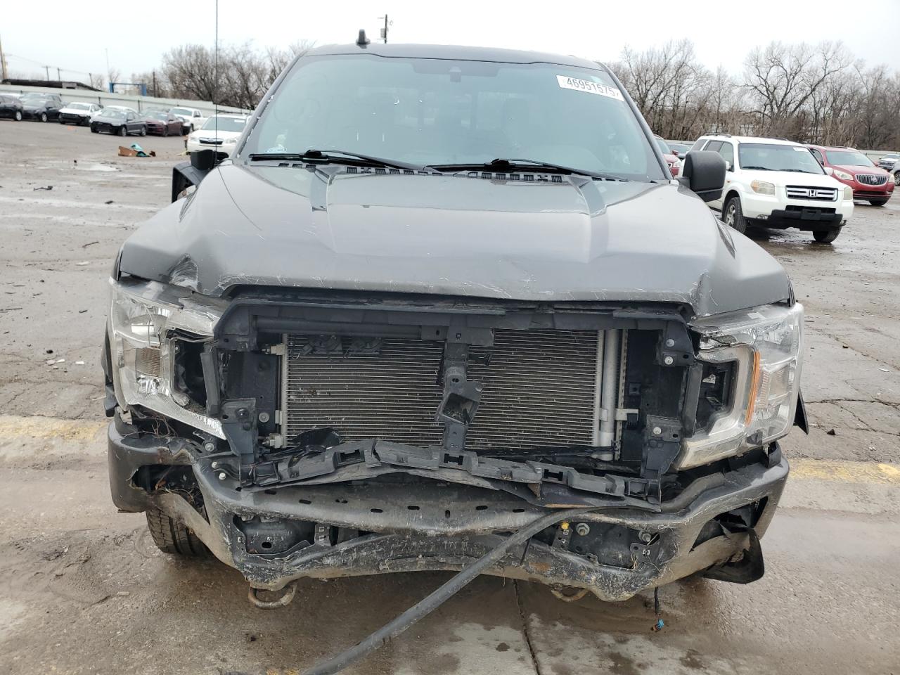 2020 Ford F-150 VIN 1FTEW1EP2LKF35792 Copart auction photo, vandalism / front end damage thumbnail 5