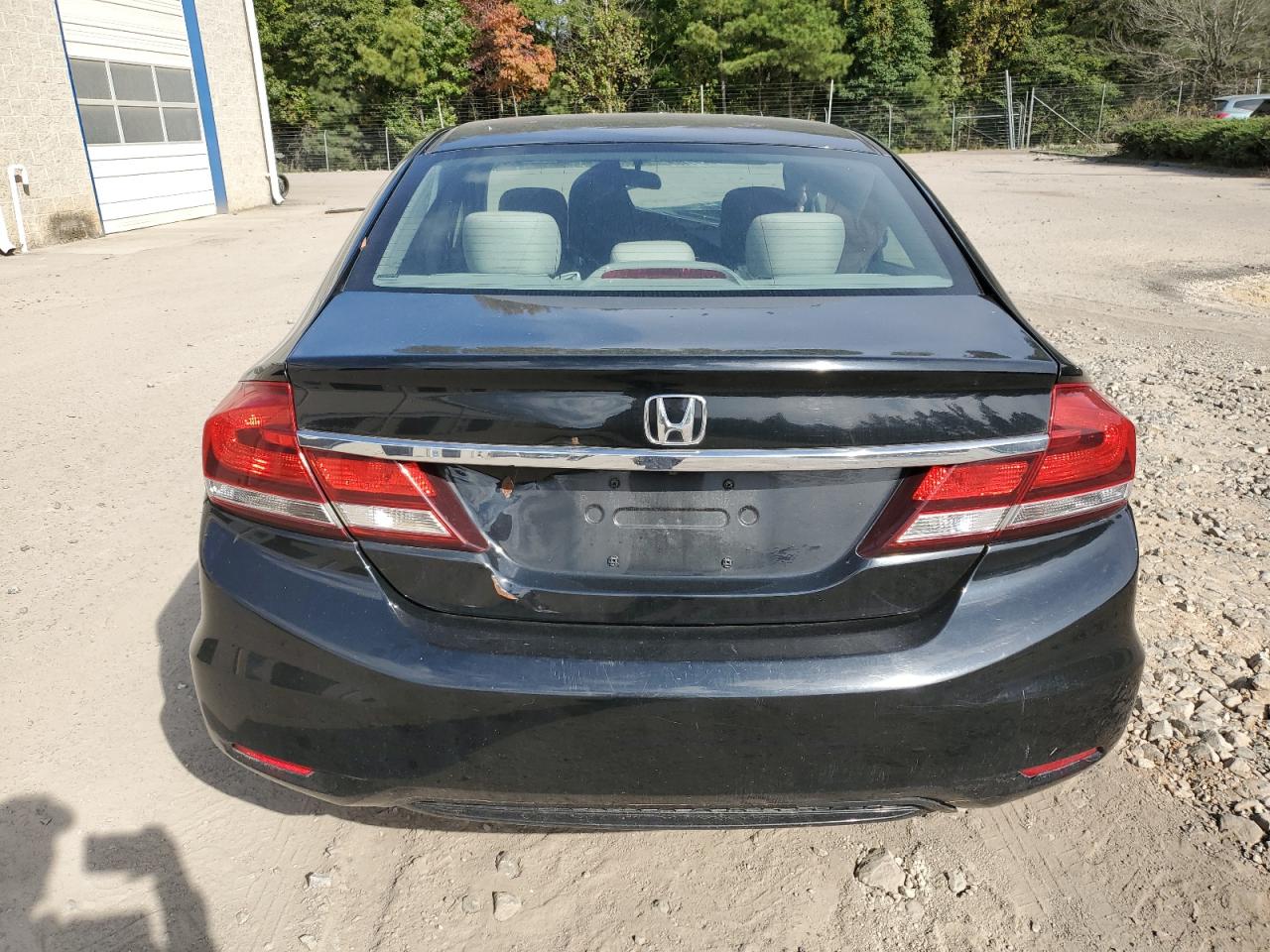 2013 Honda Civic VIN 2HGFB2F82DH524783 Copart auction photo, front end / undercarriage damage thumbnail 6
