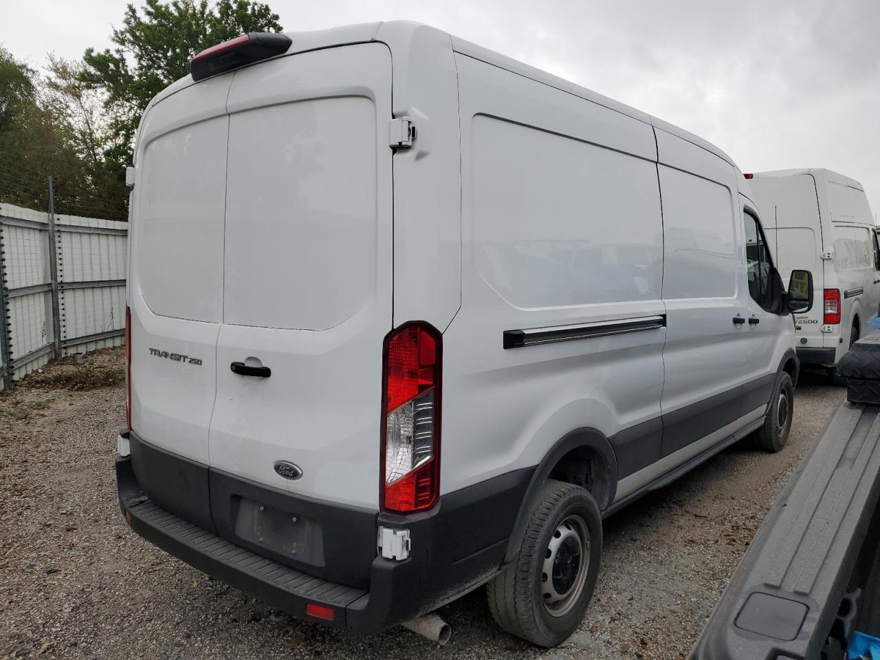 2023 Ford Transit VIN 1FTBR1C85PKC00960 Copart auction photo, front end damage thumbnail 3
