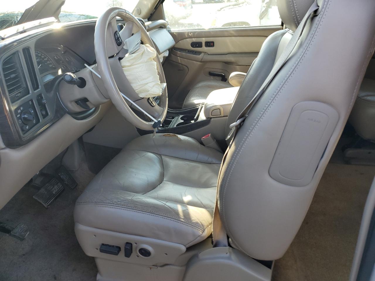 2003 GMC Yukon VIN 1GKFK66U73J227738 Copart auction photo, front end / missing/altered vin damage thumbnail 7