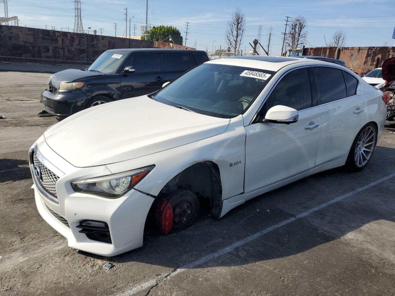 2017 Infiniti Q50 VIN JN1FV7APXHM850726