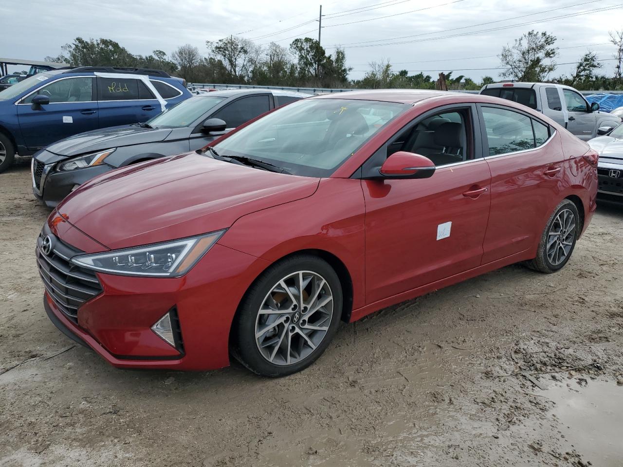 2019 Hyundai Elantra VIN KMHD84LF9KU805424