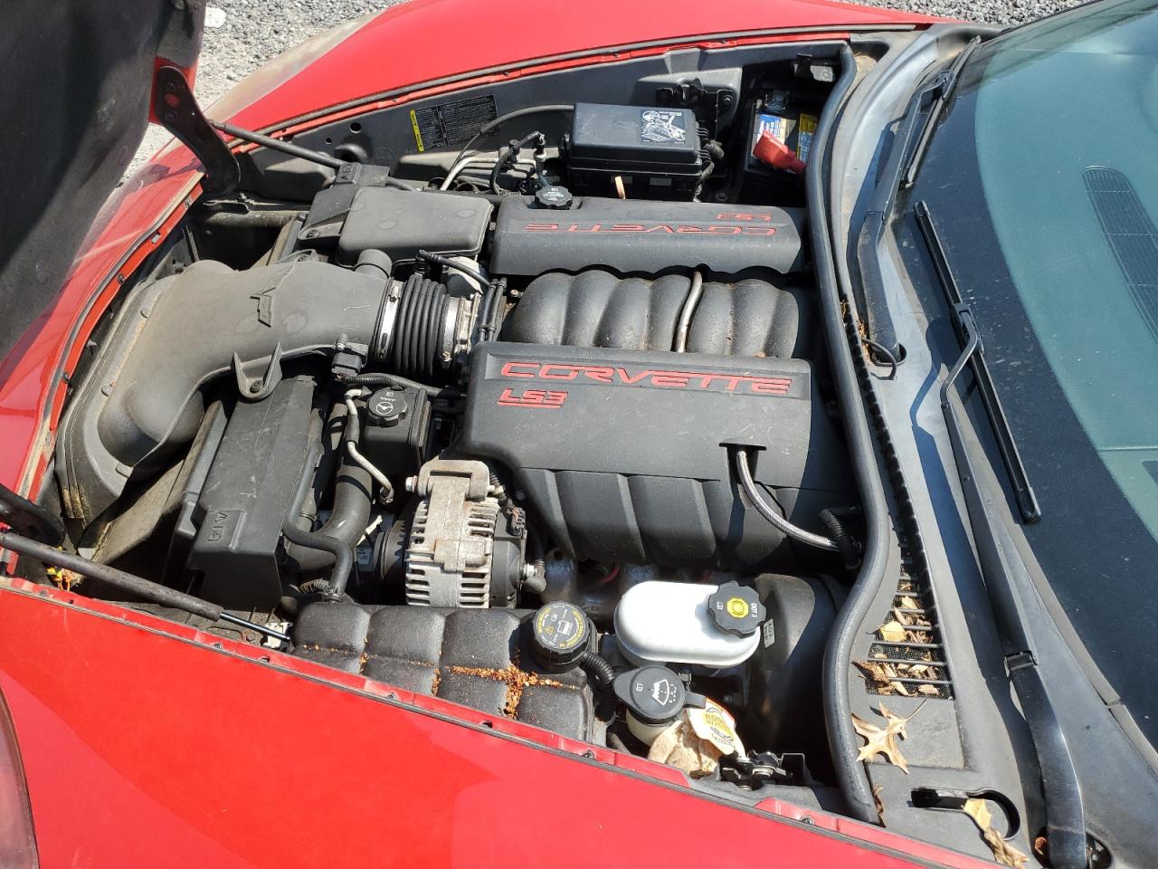 2008 Chevrolet Corvette VIN 1G1YY36W185107011 Copart auction photo, rear end / minor dent/scratches damage thumbnail 11