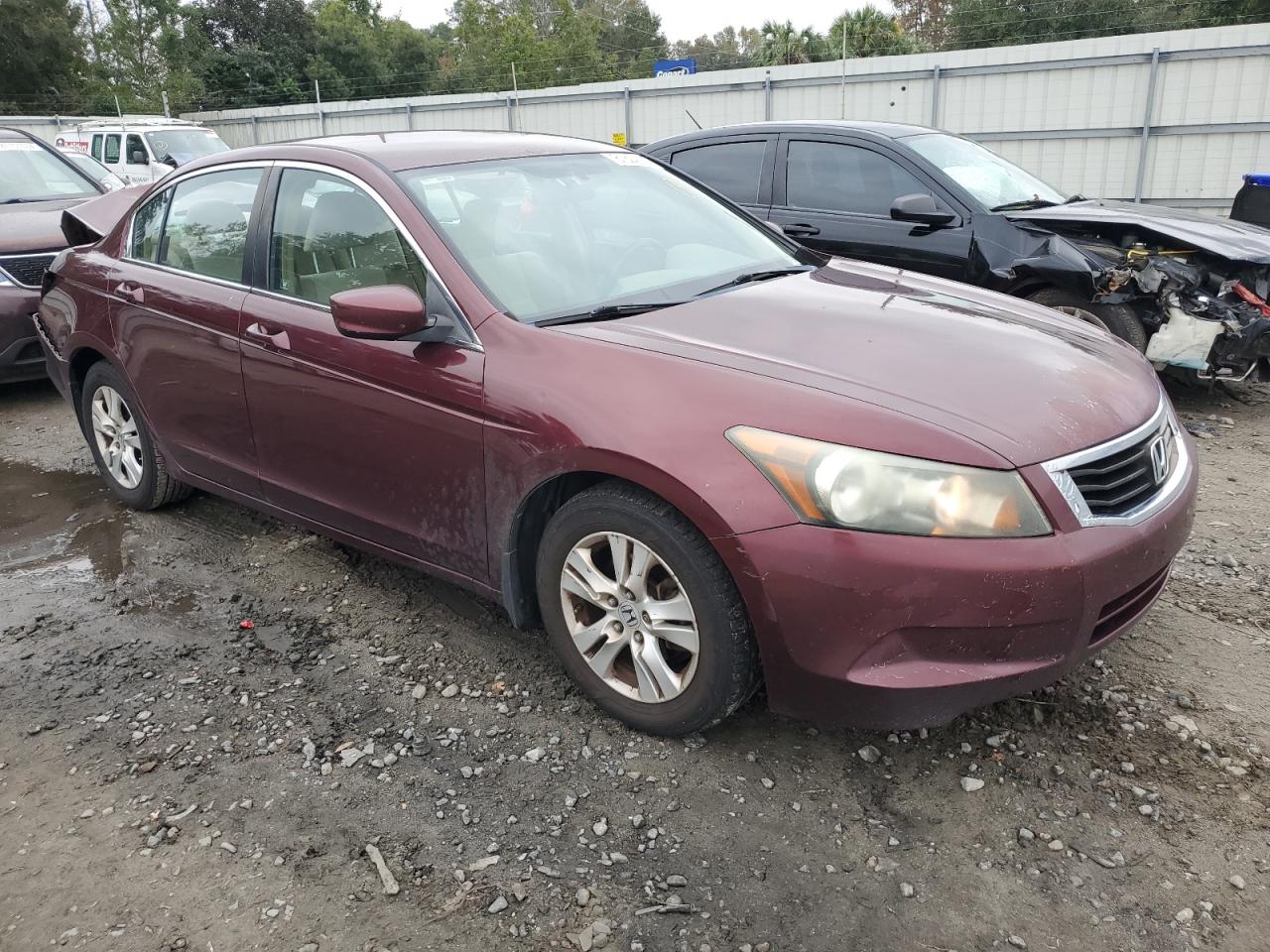 2008 Honda Accord VIN 1HGCP26438A105072 Copart auction photo, rear end damage thumbnail 4
