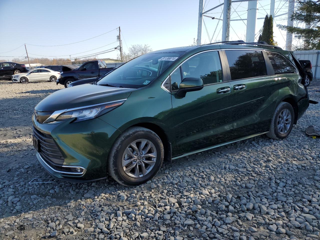 2022 Toyota Sienna VIN 5TDYSKFCXNS071401