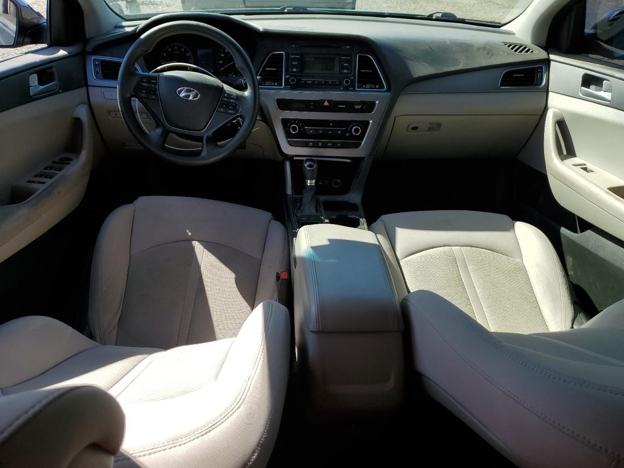 2015 Hyundai Sonata VIN 5NPE24AF3FH054110 Copart auction photo, rear end damage thumbnail 8