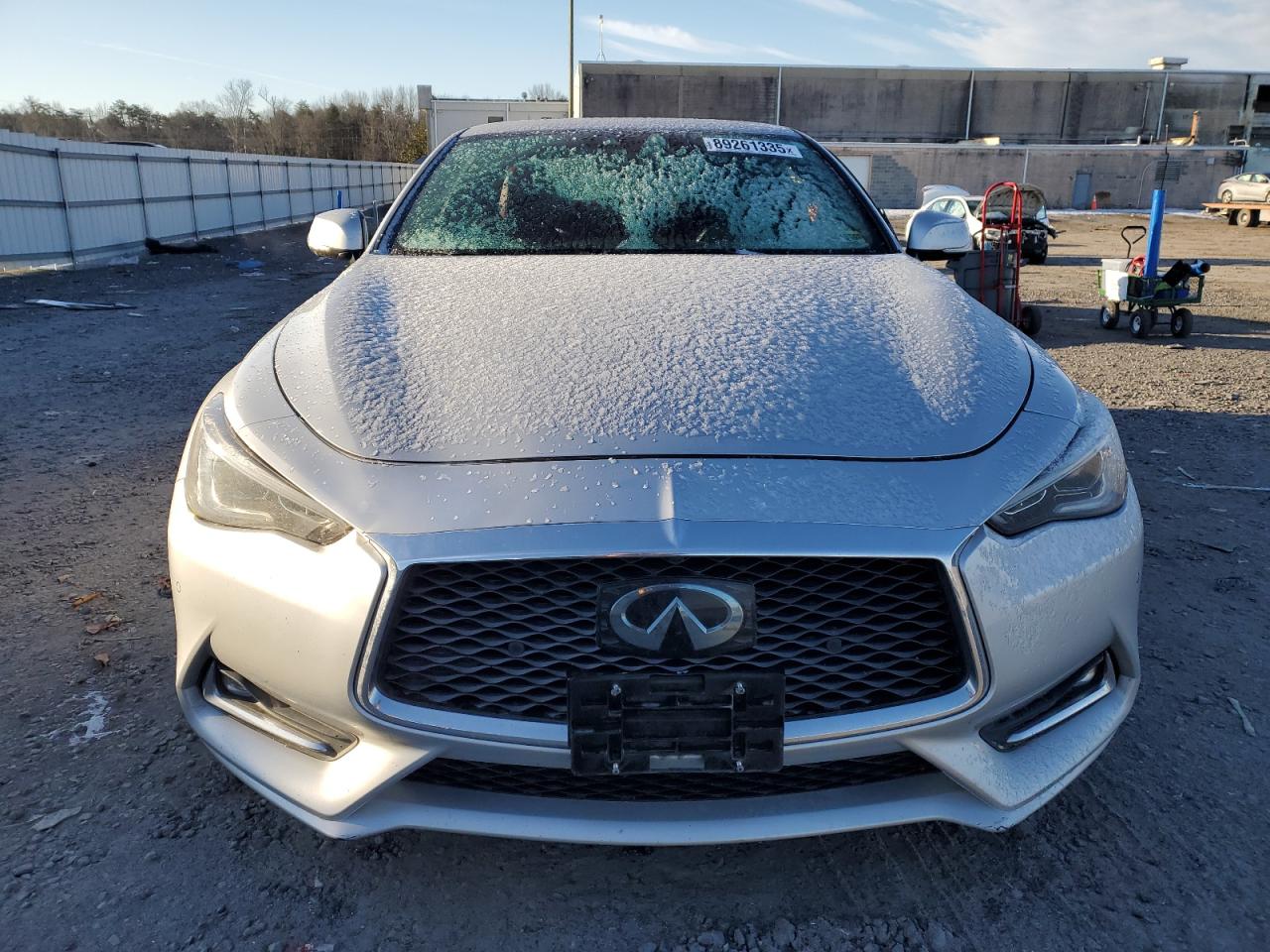 2017 Infiniti Q60 VIN JN1FV7EL4HM700456 Copart auction photo, side damage thumbnail 5