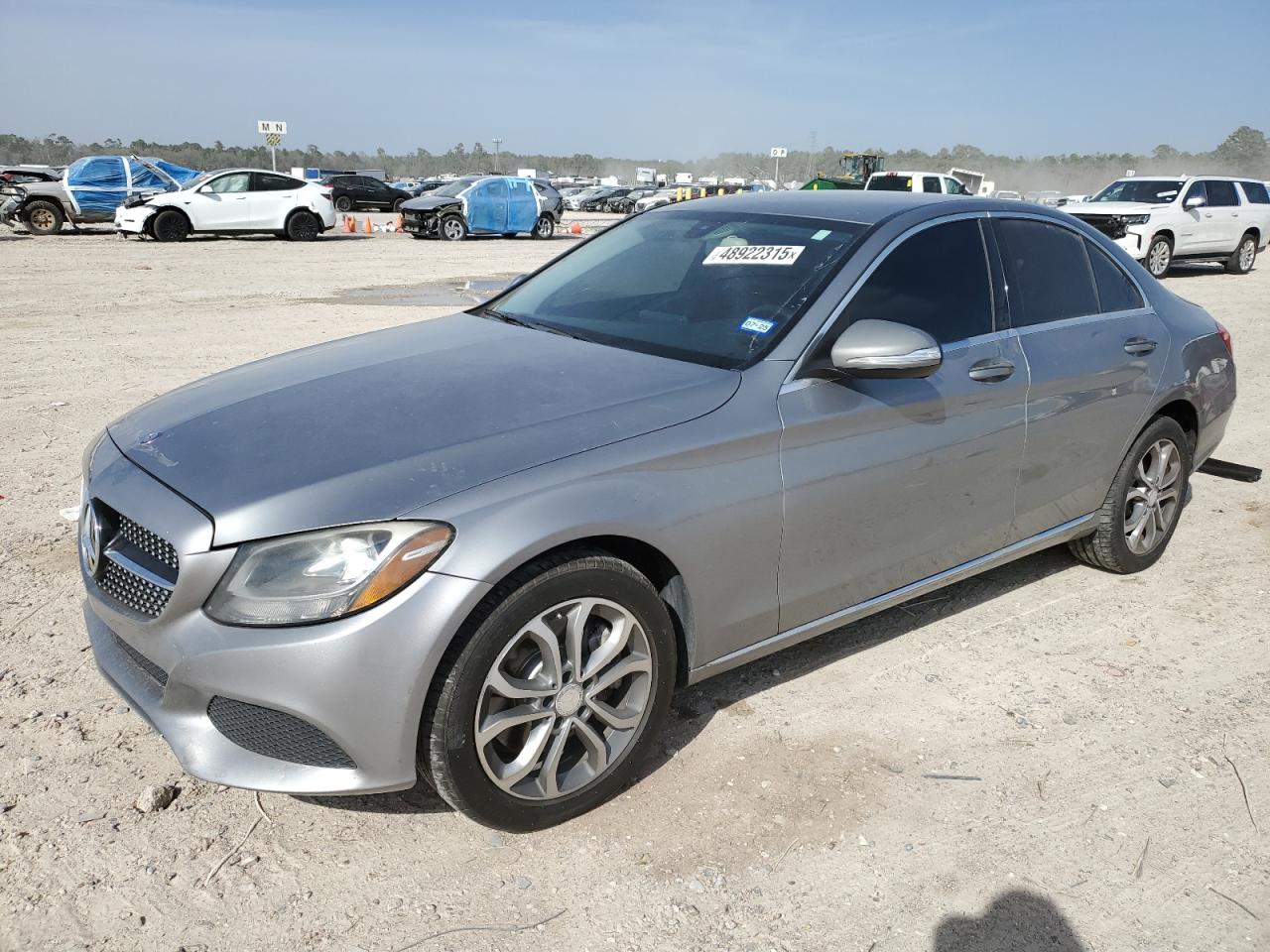 2015 Mercedes-Benz C-klasse VIN 55SWF4KB5FU080743