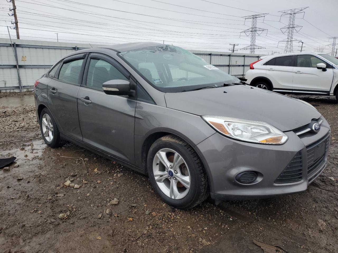 2013 Ford Focus VIN 1FADP3F21DL360301 Copart auction photo, side / mechanical damage thumbnail 4