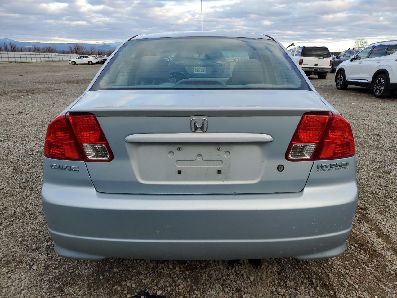 2004 Honda Civic VIN JHMES96684S011093 Copart auction photo, front end / minor dent/scratches damage thumbnail 6