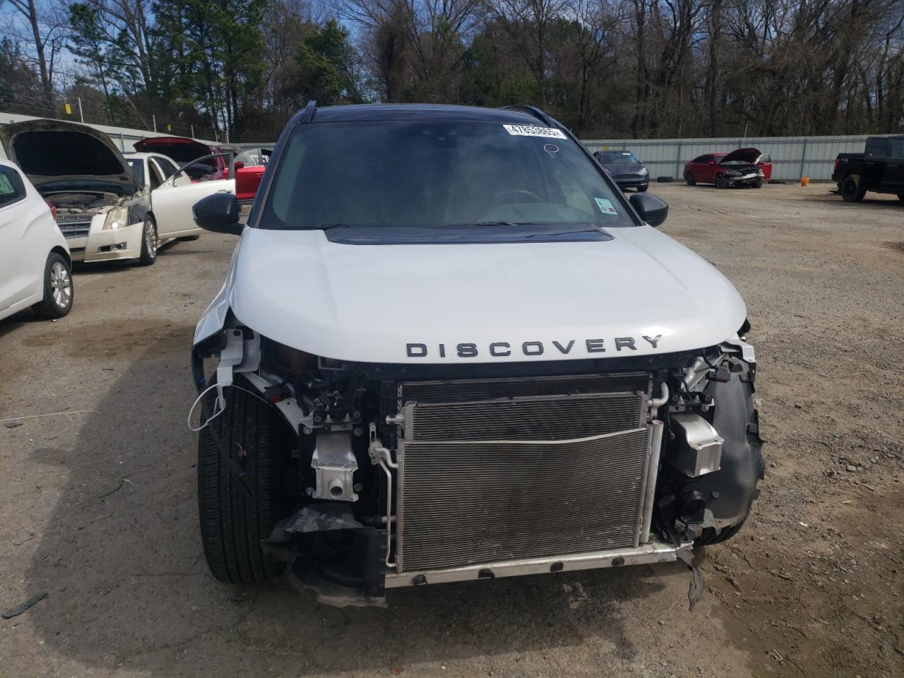2020 Land Rover Discovery VIN SALCP2FX2LH849795 Copart auction photo, front end damage thumbnail 5