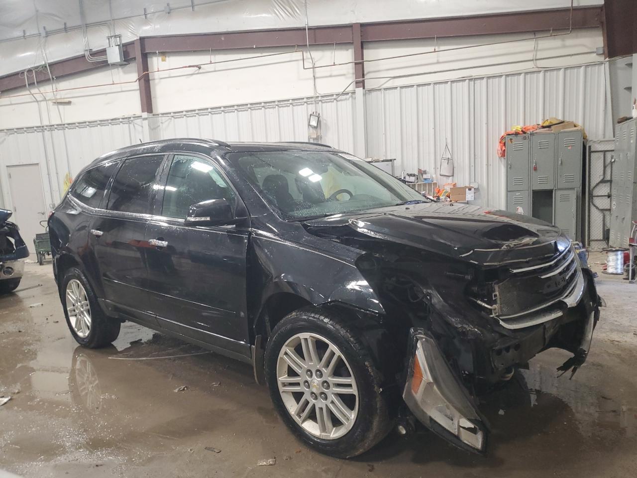 2014 Chevrolet Traverse VIN 1GNKVGKD7EJ242926 Copart auction photo, front end damage thumbnail 4