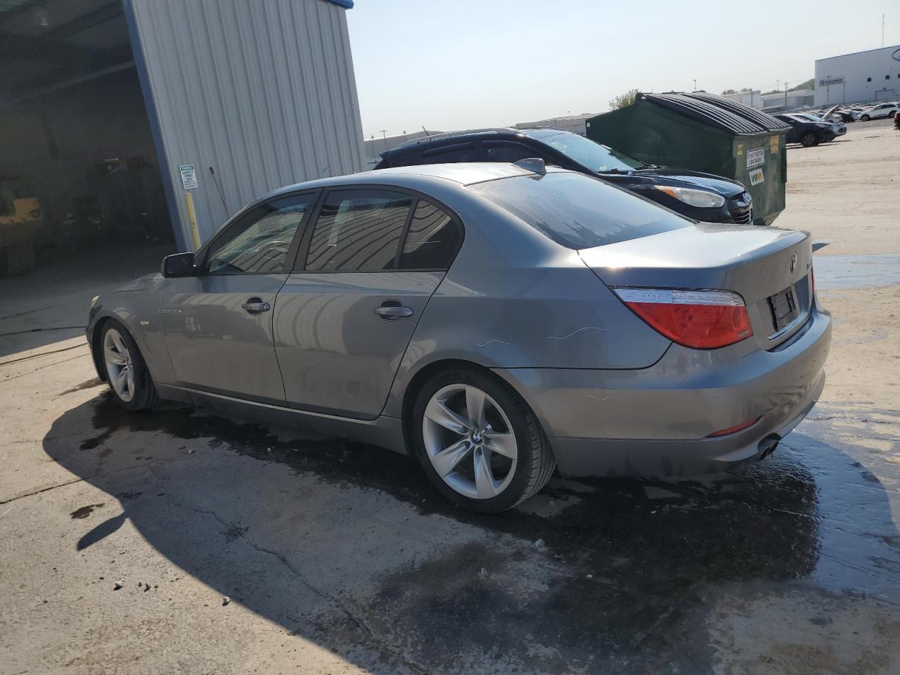 2008 BMW 5er VIN WBANU53568CT18761 Copart auction photo, front end / minor dent/scratches damage thumbnail 2