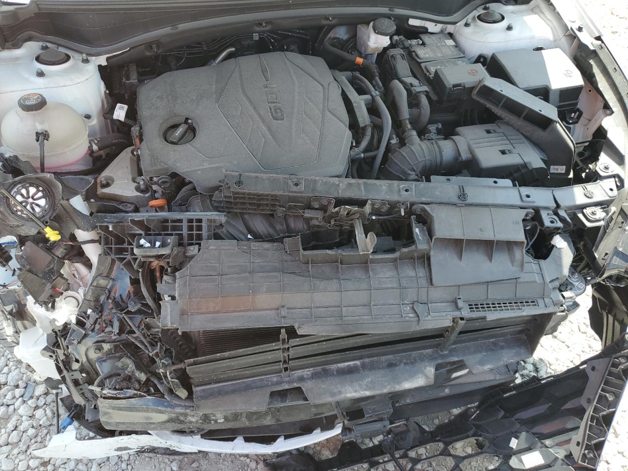 2023 KIA Sportage VIN 5XYK43AF1PG044014 Copart auction photo, front end / top/roof damage thumbnail 13