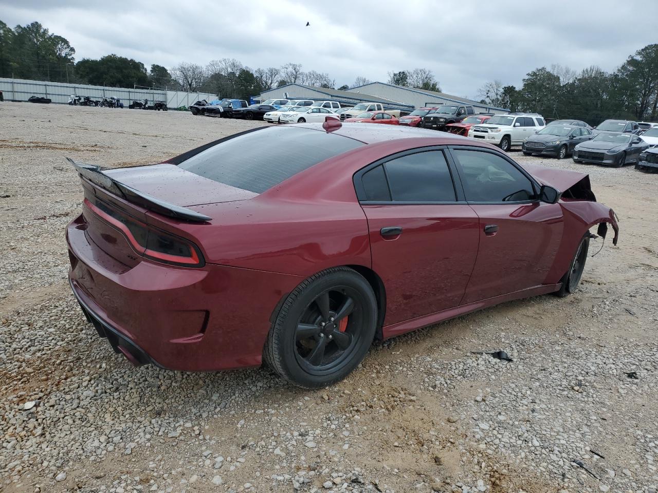 2020 Dodge Charger VIN 2C3CDXHG2LH212124 Copart auction photo, front end damage thumbnail 3