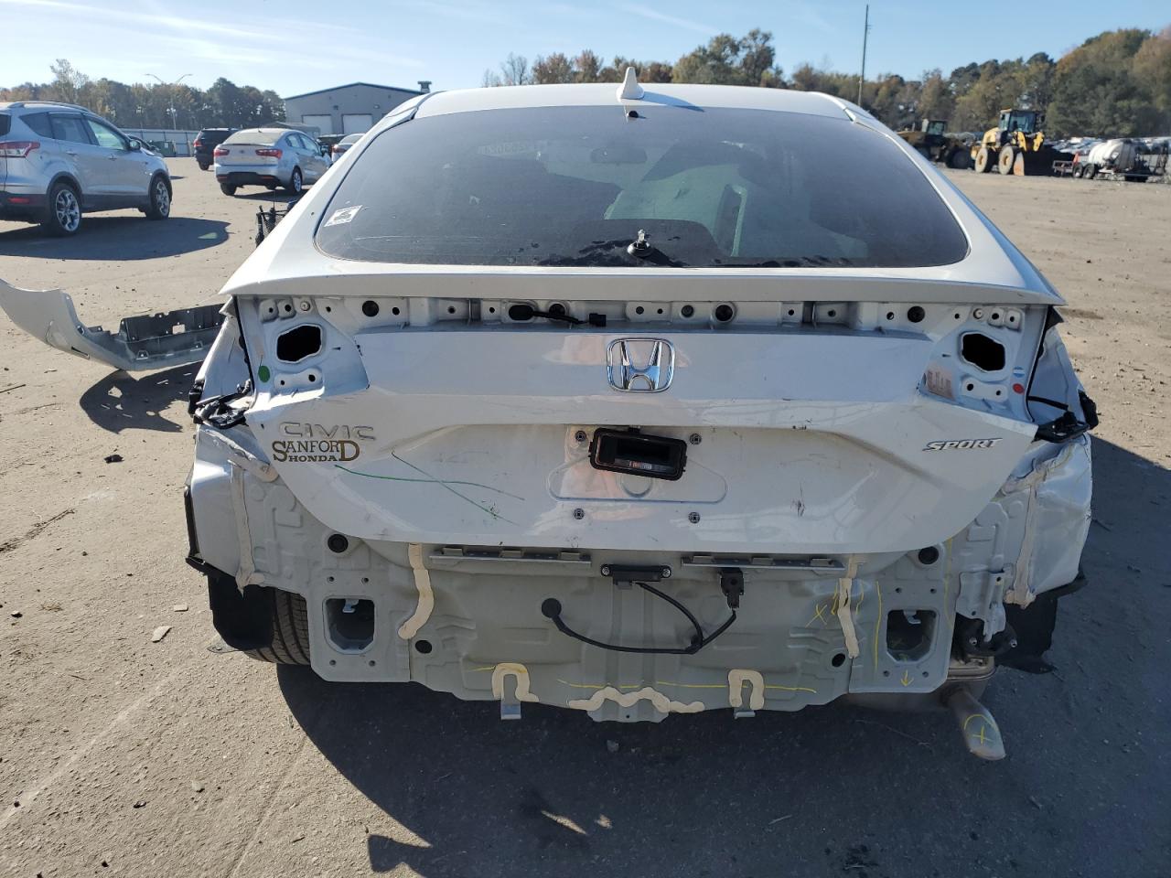 2024 Honda Civic VIN 19XFL2H8XRE026620 Copart auction photo, stripped damage thumbnail 6