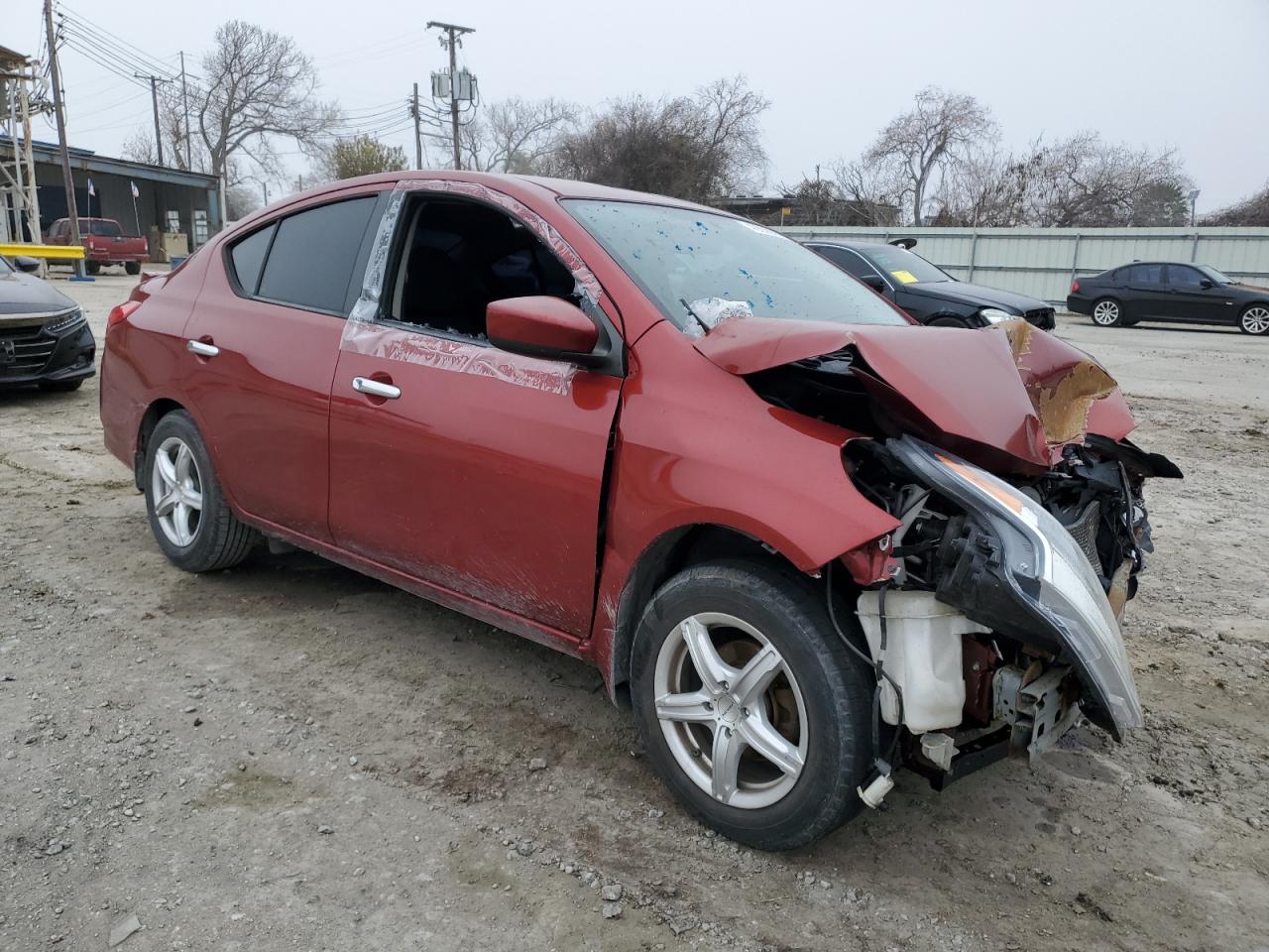 2016 Nissan Versa VIN 3N1CN7AP1GL911442 Copart auction photo, front end damage thumbnail 4