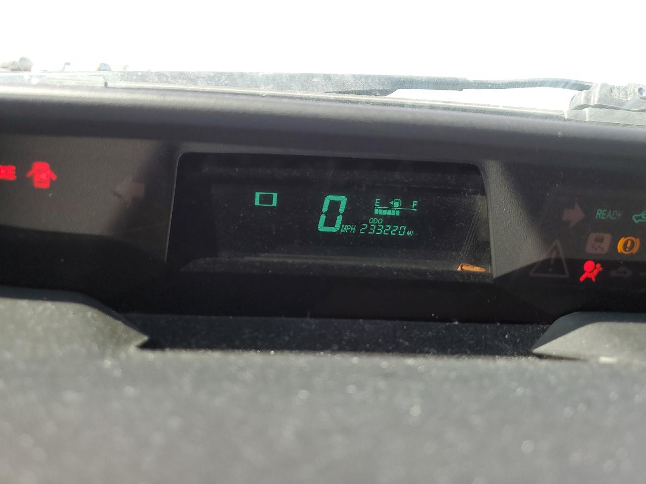2007 Toyota Prius VIN JTDKB20U577632401 Copart auction photo, rear end damage thumbnail 9