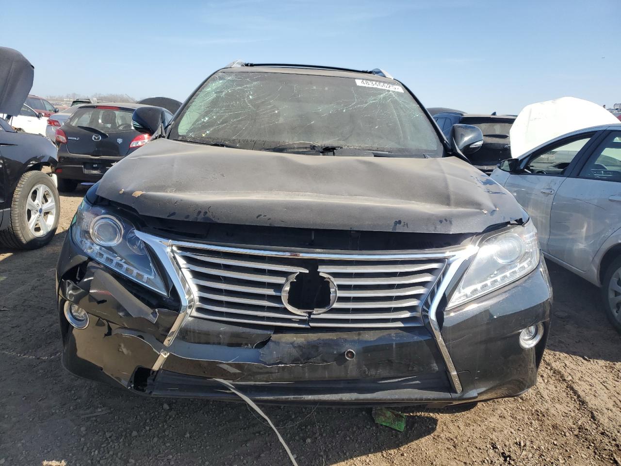 2015 Lexus RX VIN 2T2BK1BA4FC299730 Copart auction photo, front end / minor dent/scratches damage thumbnail 5