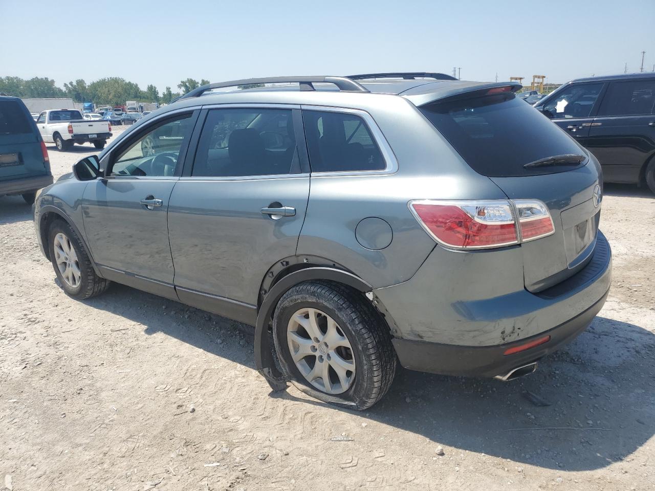 2011 Mazda CX-9 VIN JM3TB3BA1B0321909 Copart auction photo, frame damage damage thumbnail 2