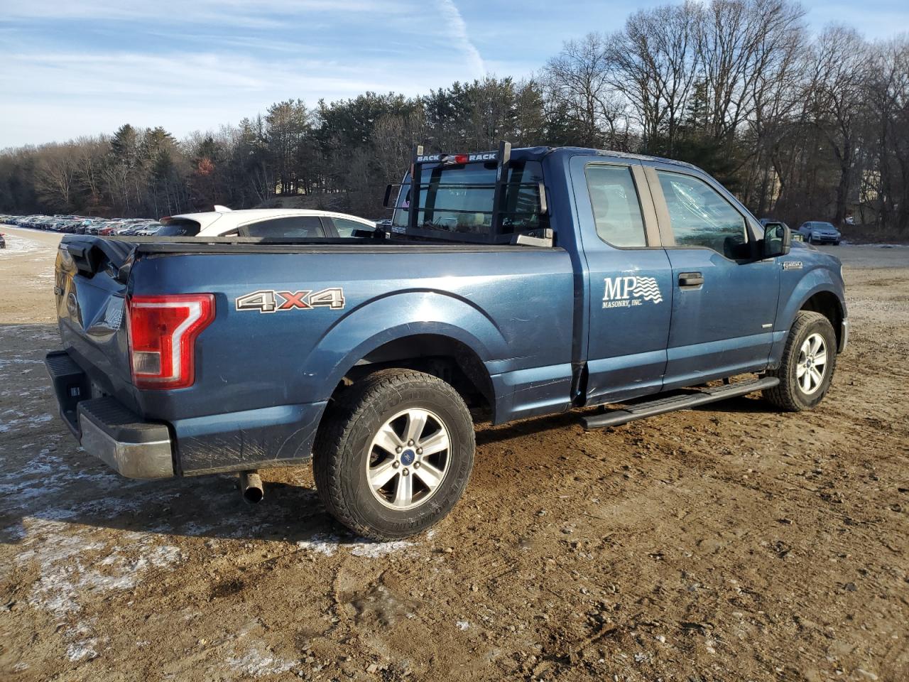 2016 Ford F-150 VIN 1FTEX1EP0GFD07592 Copart auction photo, side / top/roof damage thumbnail 3