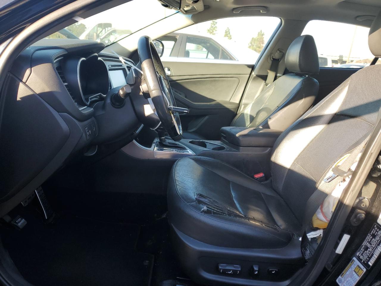 2015 KIA Optima VIN 5XXGR4A65FG483152 Copart auction photo, side damage thumbnail 7