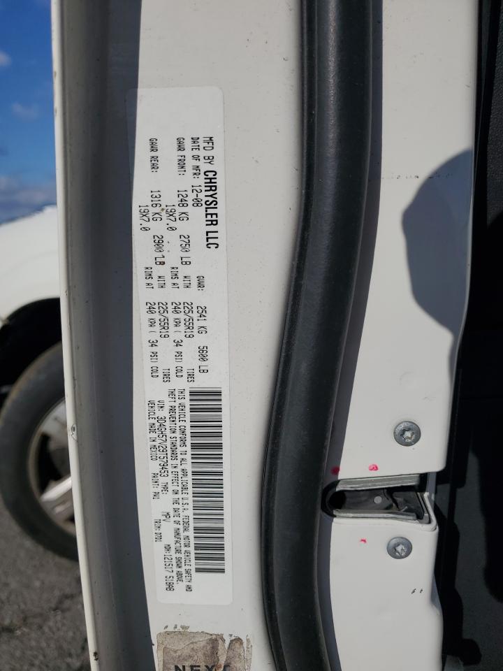 2009 Dodge Journey VIN 3D4GH57V29T579453 Copart auction photo, minor dent/scratches damage thumbnail 13