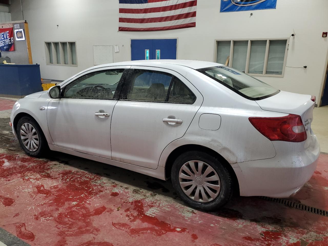 2012 Suzuki Kizashi VIN JS2RF9A11C6100259 Copart auction photo, front end damage thumbnail 2