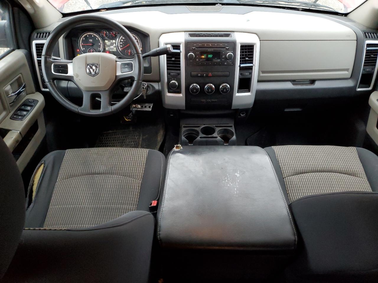 2011 Dodge RAM VIN 1D7RV1GP7BS680316 Copart auction photo, rear end damage thumbnail 8