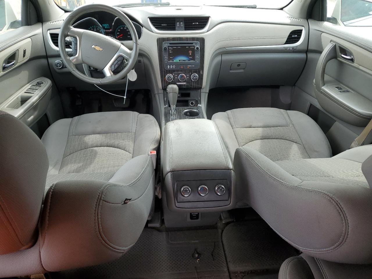 2014 Chevrolet Traverse VIN 1GNKRGKDXEJ333161 Copart auction photo, frame damage / front end damage thumbnail 8