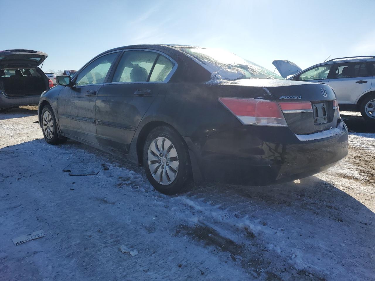 2011 Honda Accord VIN 1HGCP2F32BA095200 Copart auction photo, rear end / minor dent/scratches damage thumbnail 2