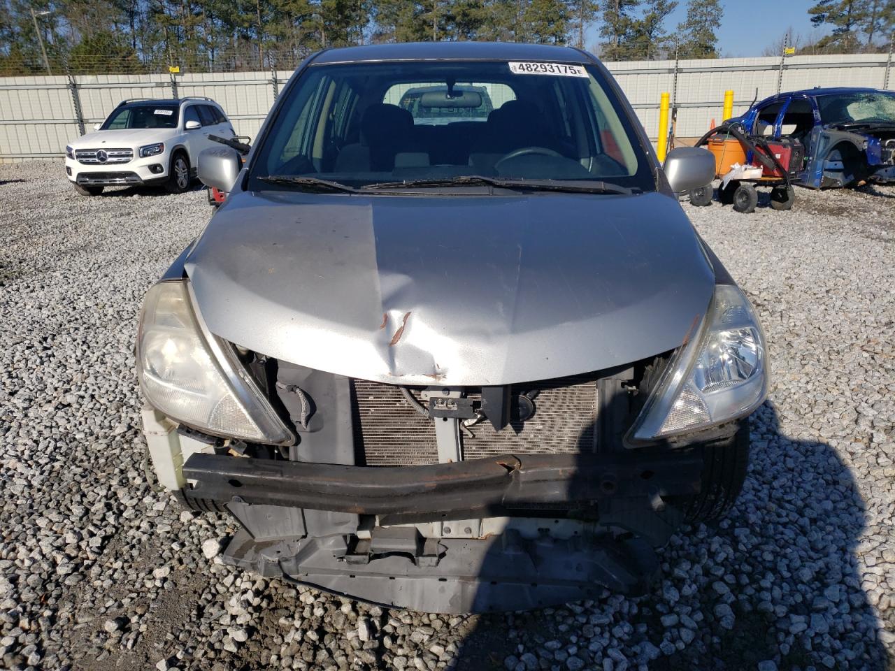 2010 Nissan Versa VIN 3N1BC1CPXAL452642 Copart auction photo, front end damage thumbnail 5