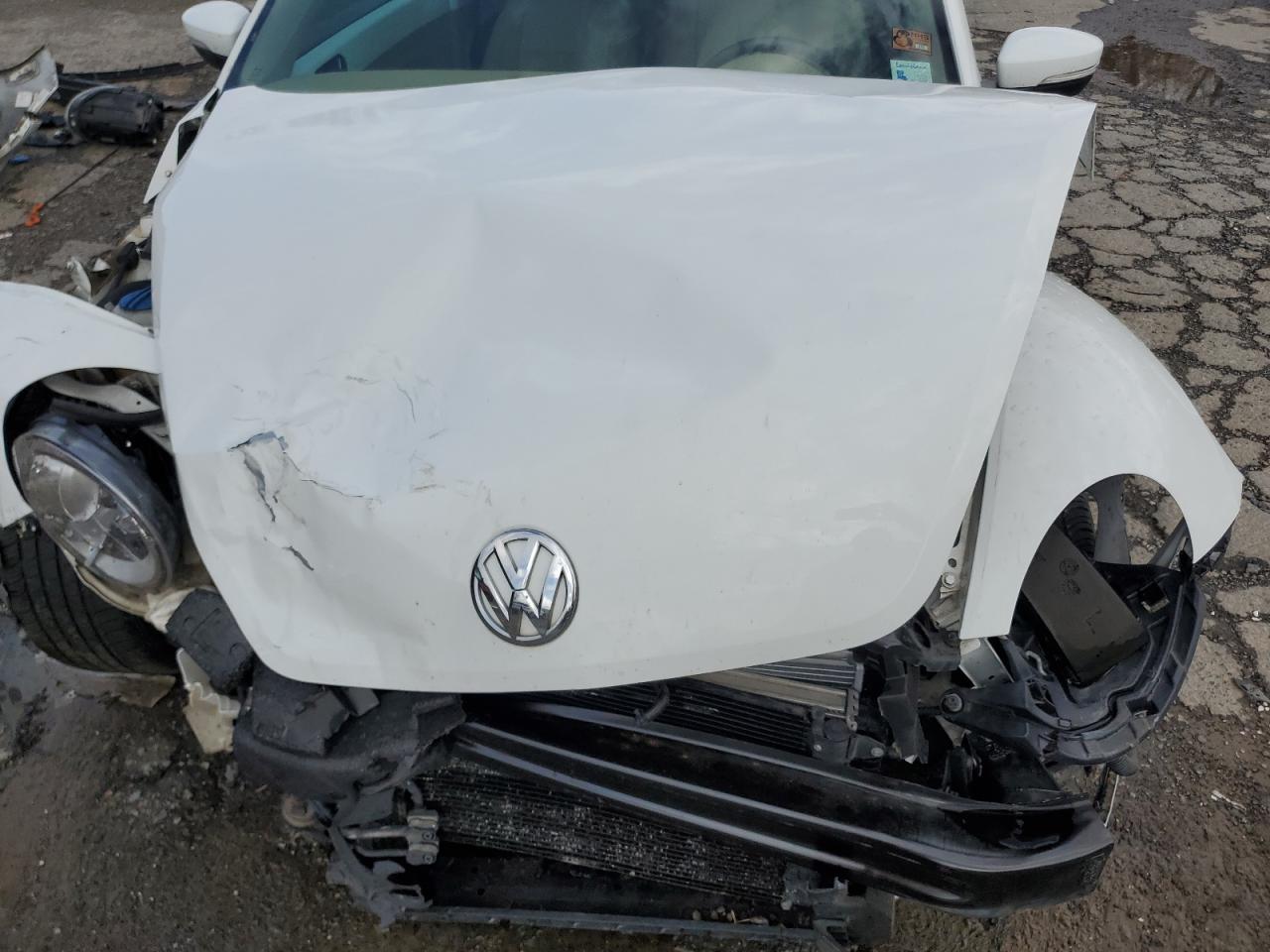 2014 Volkswagen Beetle VIN 3VWJ17AT1EM665073 Copart auction photo, front end / rear end damage thumbnail 13