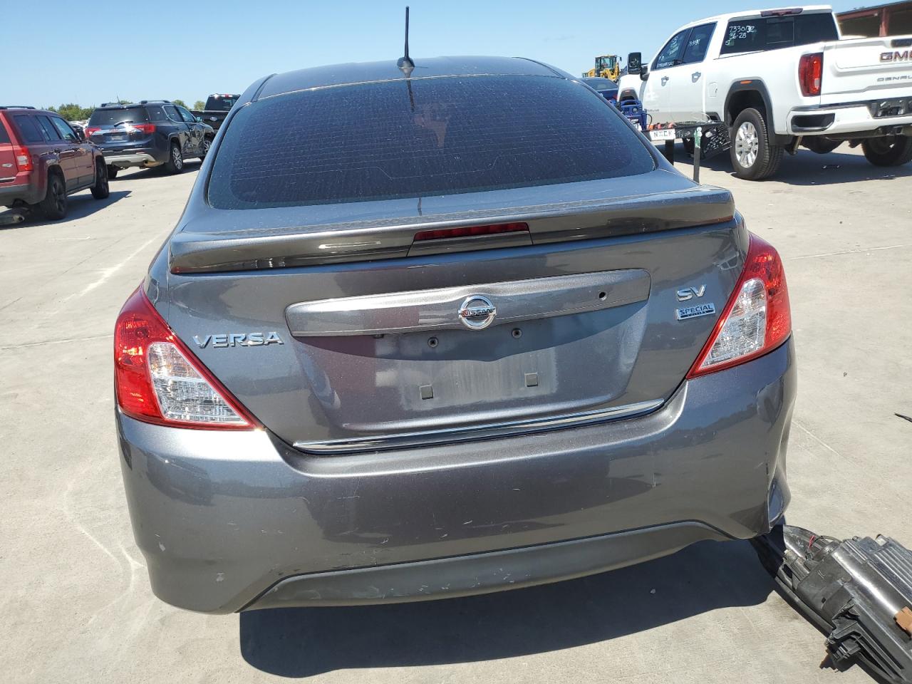 2019 Nissan Versa VIN 3N1CN7AP6KL821938 Copart auction photo, front end damage thumbnail 6