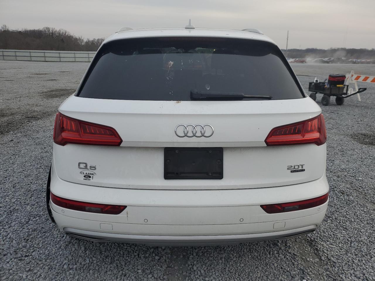 2018 Audi Q5 VIN WA1BNAFY4J2141263 Copart auction photo, side damage thumbnail 6