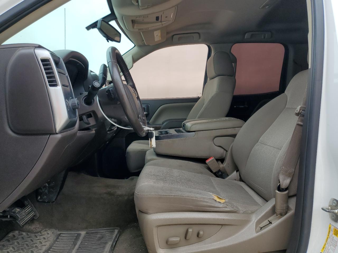 2015 Chevrolet Silverado VIN 1GCRCREH4FZ387609 Copart auction photo, side / undercarriage damage thumbnail 7