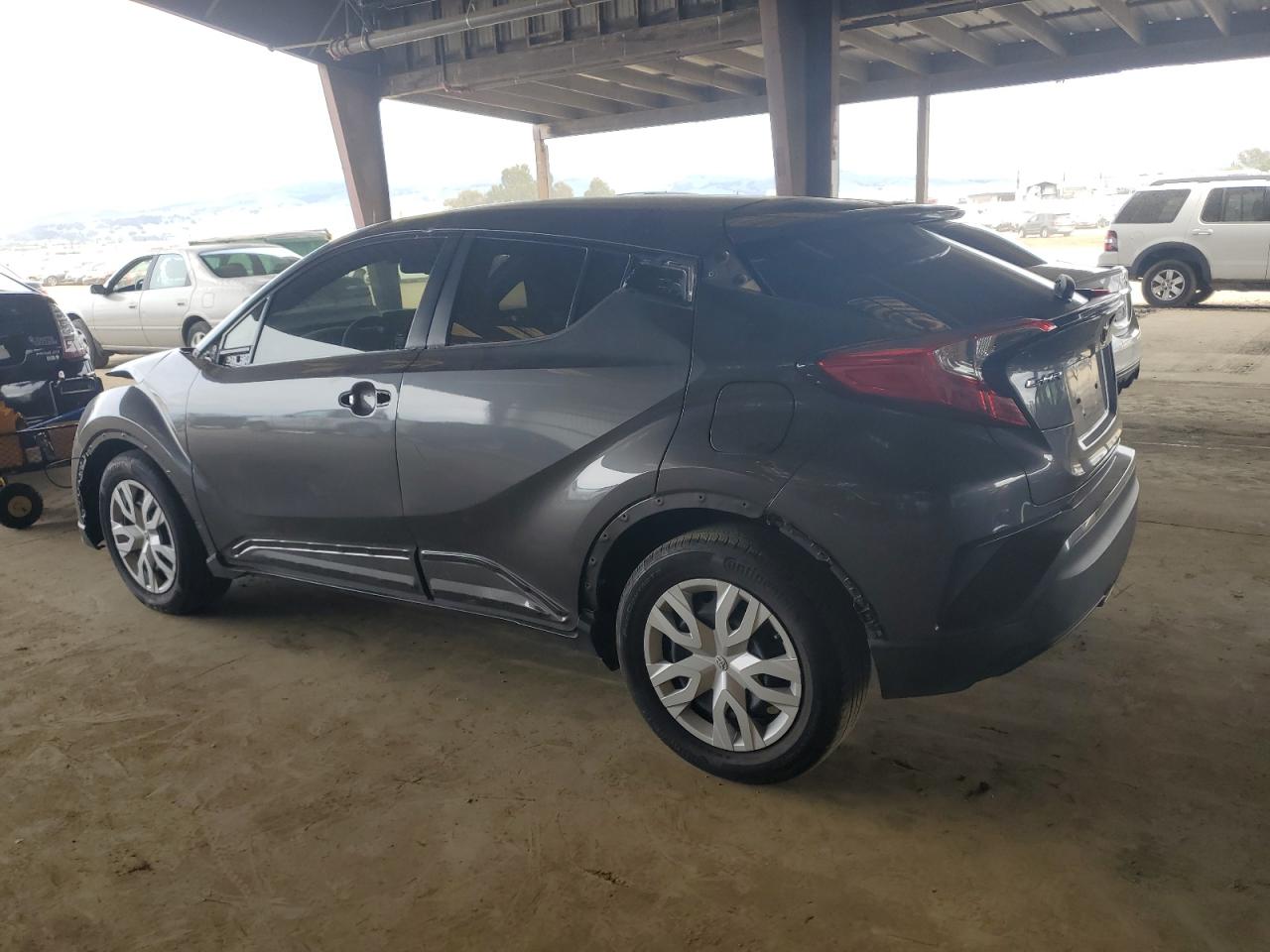 2019 Toyota C-HR VIN JTNKHMBX1K1040308 Copart auction photo, vandalism / stripped damage thumbnail 2