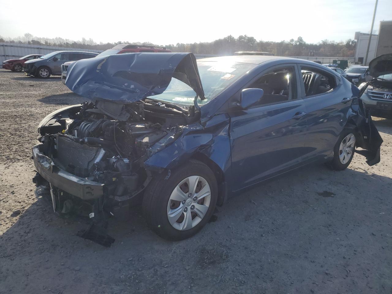 2016 Hyundai Elantra VIN KMHDH4AE7GU600850