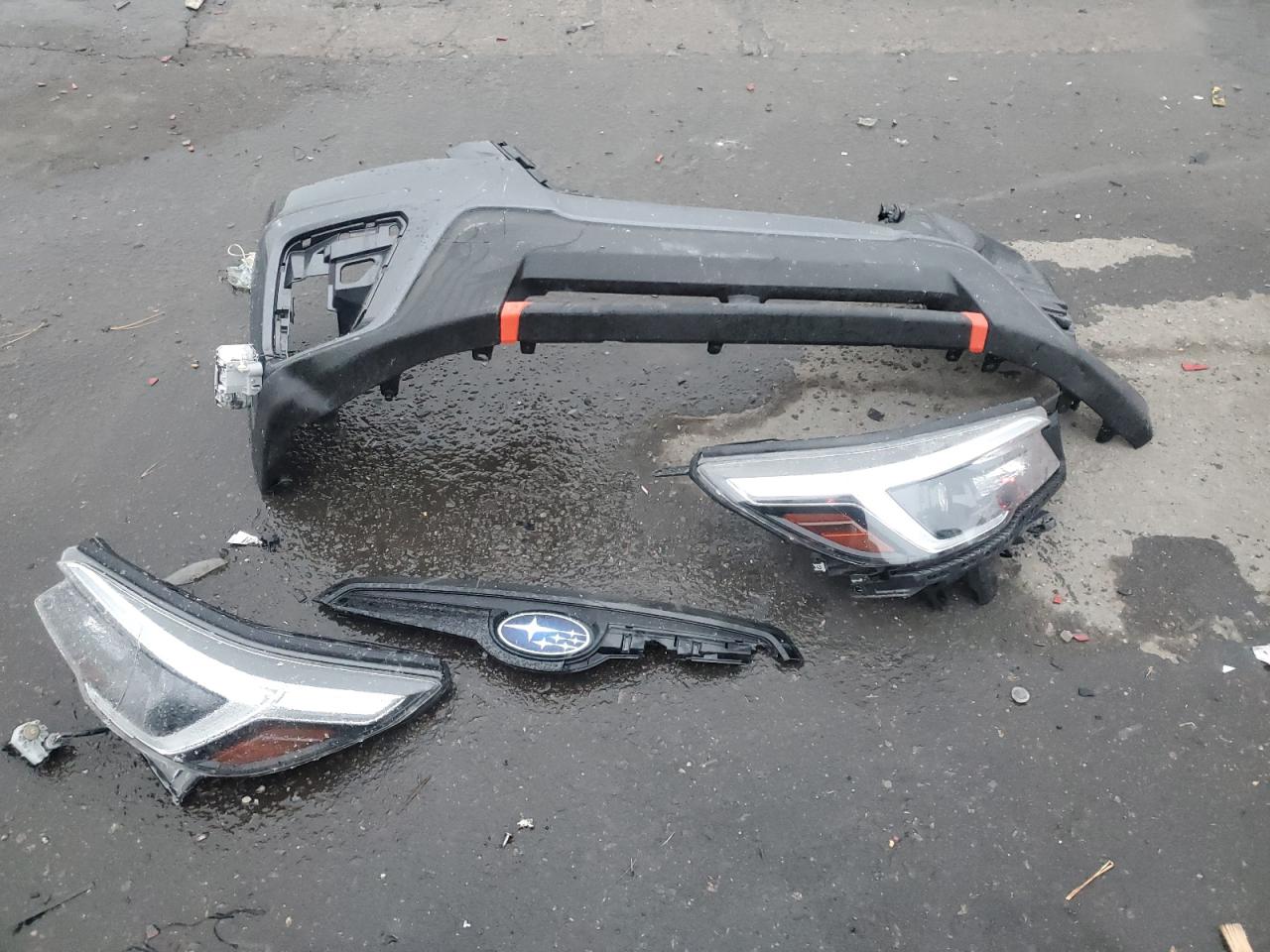 2021 Subaru Forester VIN JF2SKARC7MH553744 Copart auction photo, front end damage thumbnail 13