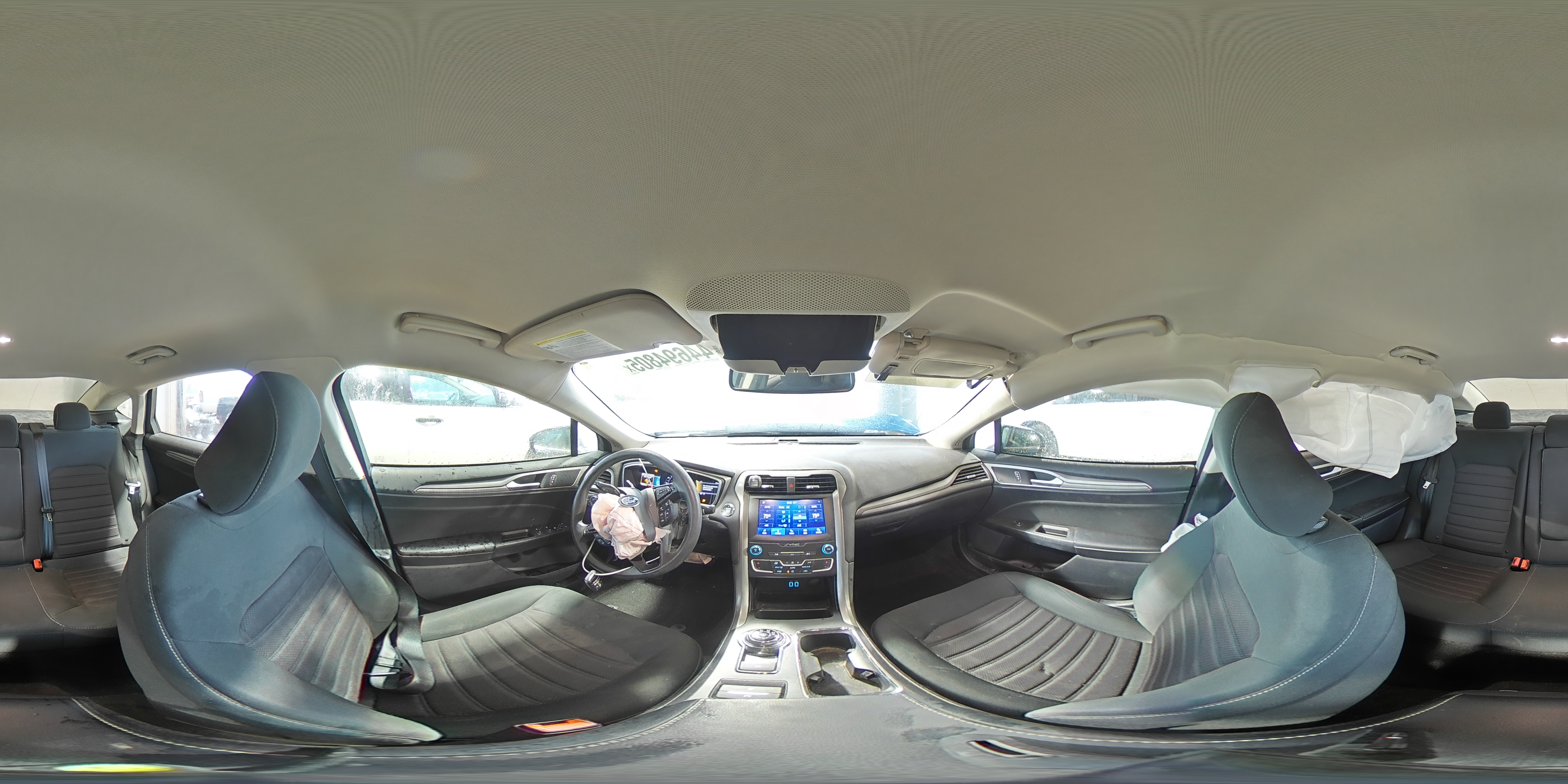 2020 Ford Fusion VIN 3FA6P0HD7LR140540 Copart auction photo, front end damage thumbnail 13
