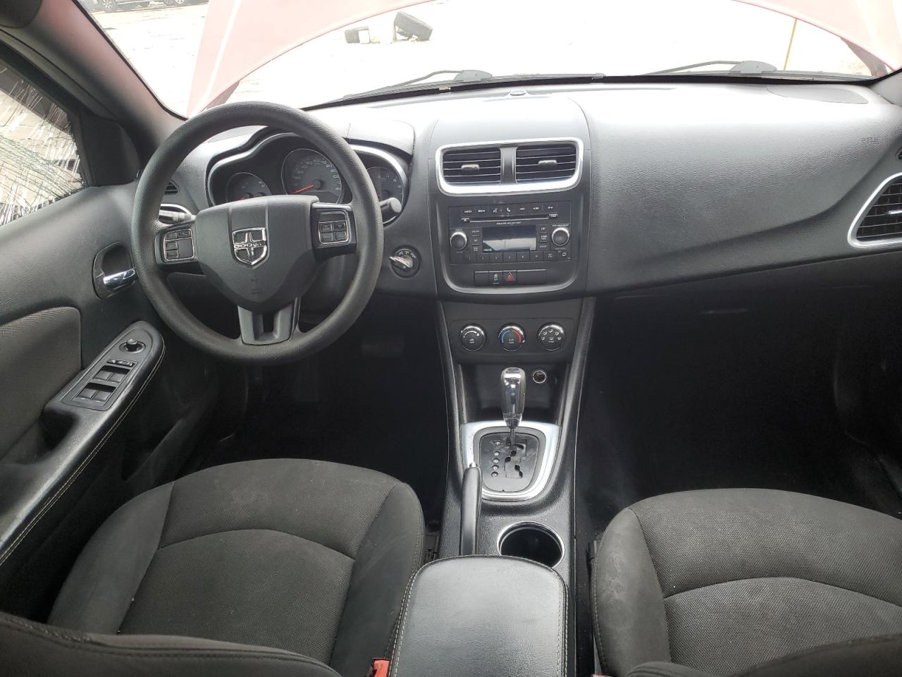 2014 Dodge Avenger VIN 1C3CDZAG5EN181371 Copart auction photo, side damage thumbnail 8