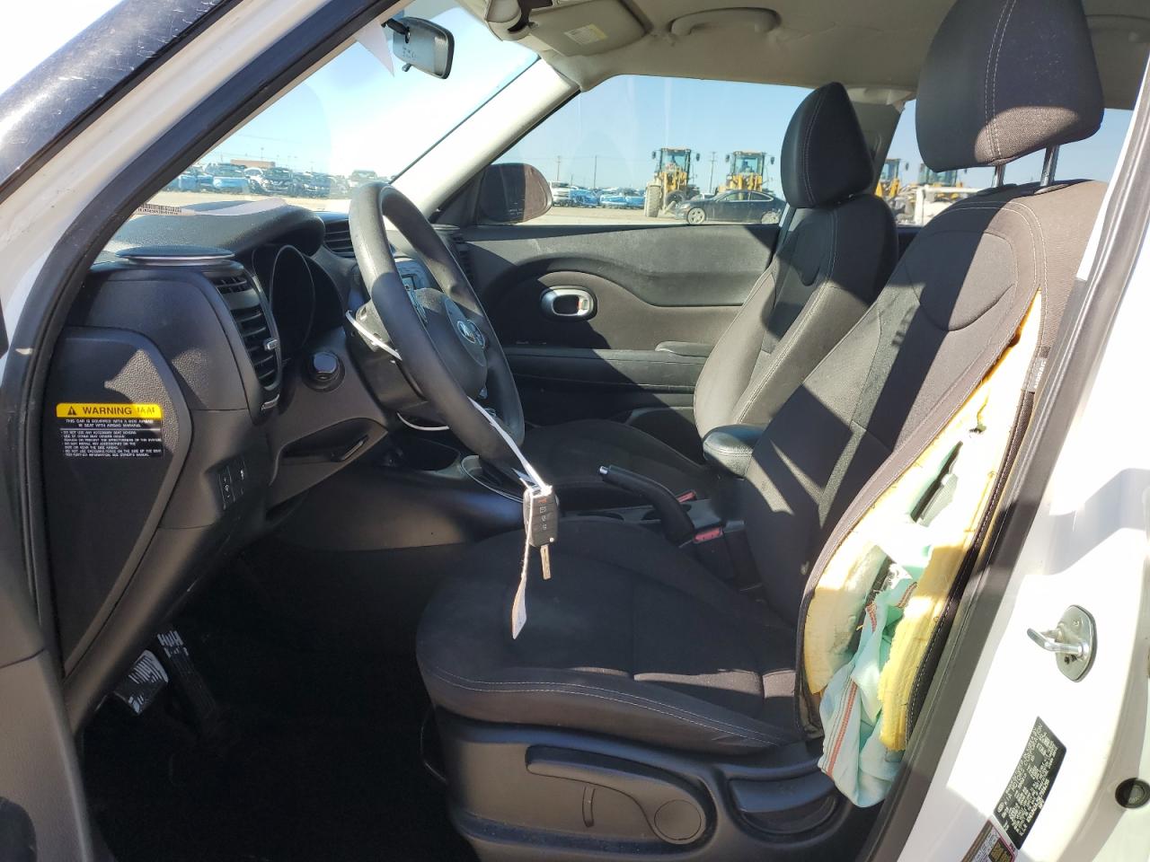 2019 KIA Soul VIN KNDJN2A25K7916295 Copart auction photo, side / front end damage thumbnail 7