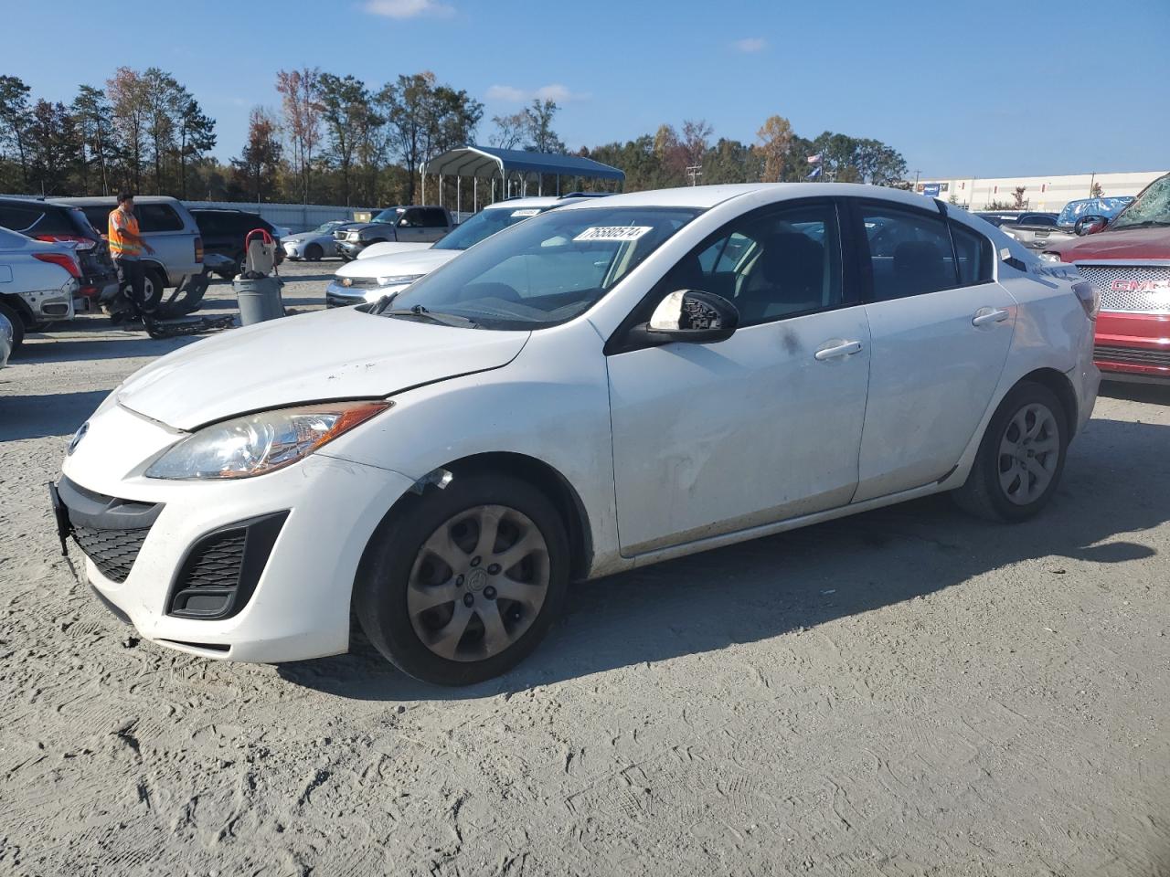 2011 Mazda 3 VIN JM1BL1UG7B1446253