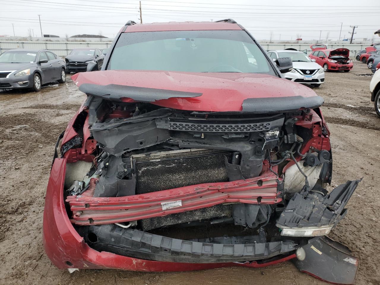 2013 Ford Explorer VIN 1FM5K7D87DGA53201 Copart auction photo, front end damage thumbnail 5