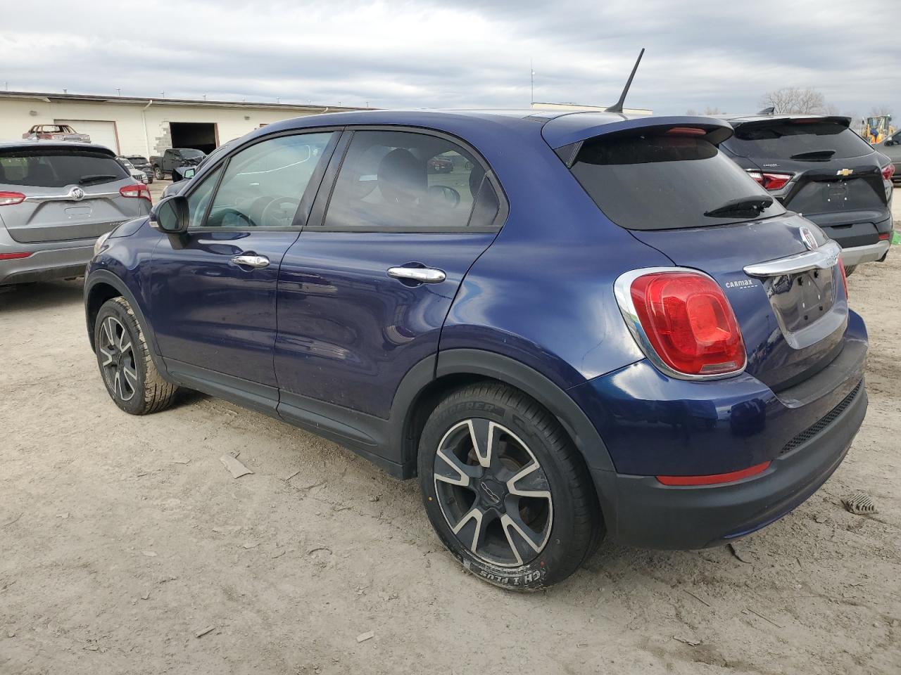 2016 Fiat 500 VIN ZFBCFXBT1GP374651 Copart auction photo, side / rear end damage thumbnail 2