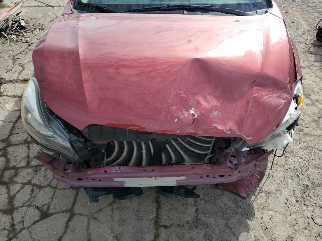 2014 Subaru Impreza VIN JF1GPAC64E8276986 Copart auction photo, front end / undercarriage damage thumbnail 13