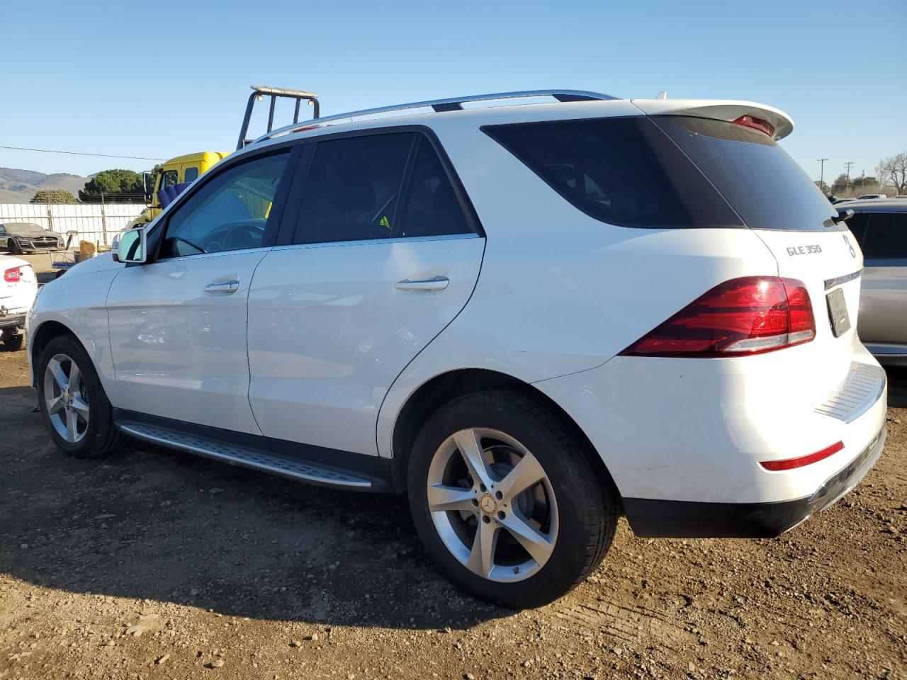 2016 Mercedes-Benz GLE VIN 4JGDA5JB7GA770580 Copart auction photo, front end / side damage thumbnail 2