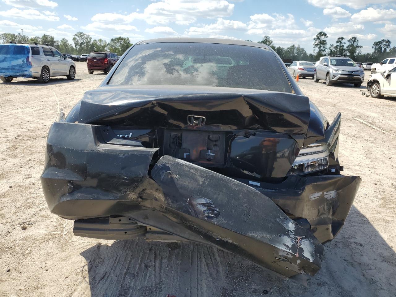 2010 Honda Accord VIN 1HGCP2F35AA004533 Copart auction photo, front end / rear end damage thumbnail 6
